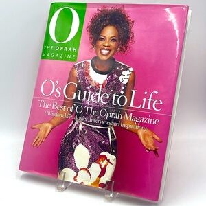 The Oprah Magazine Coffee Table
Collectible Book Titled “O’s Guide To Life”